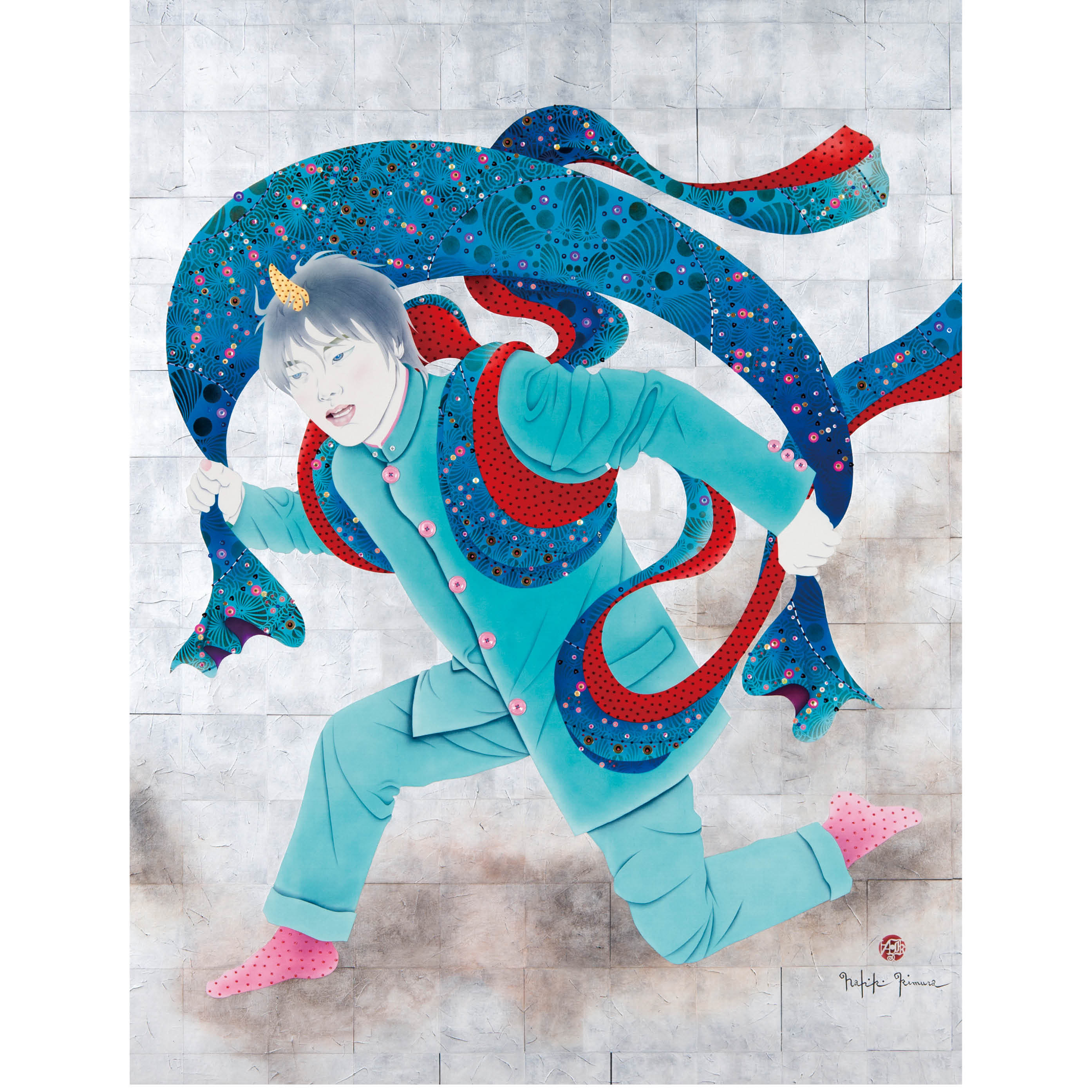 少年風神雷神図（R＆H）