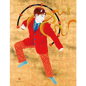 少年風神雷神図（R＆H）